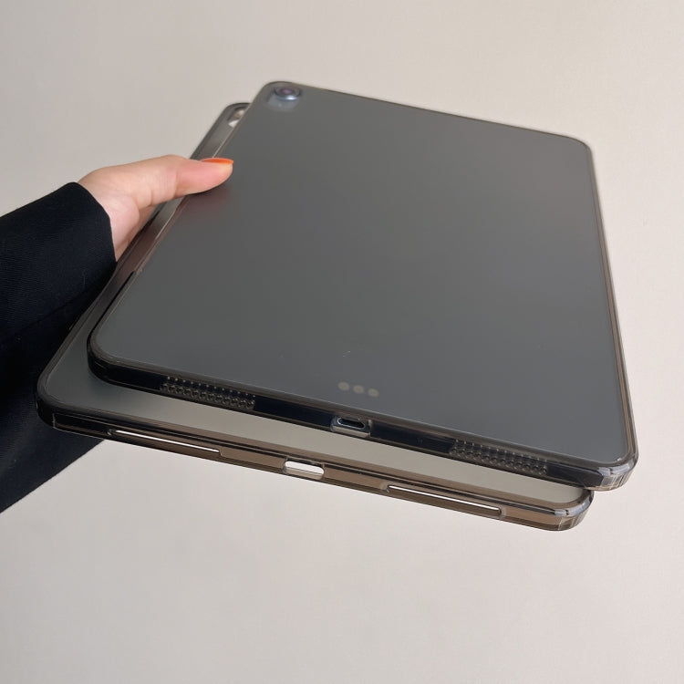 For iPad Air 11 2025 / 2024 Skin-feeling Crystal Clear Acrylic Tablet Case(Black) - iPad Air 11 2025 / 2024 Cases by buy2fix | Online Shopping UK | buy2fix