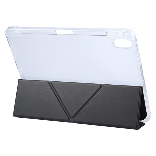 For iPad 2025 / 2022 GEBEI Deformation Leather Tablet Case(Black) - iPad 2025 / 2022 Cases by GEBEI | Online Shopping UK | buy2fix