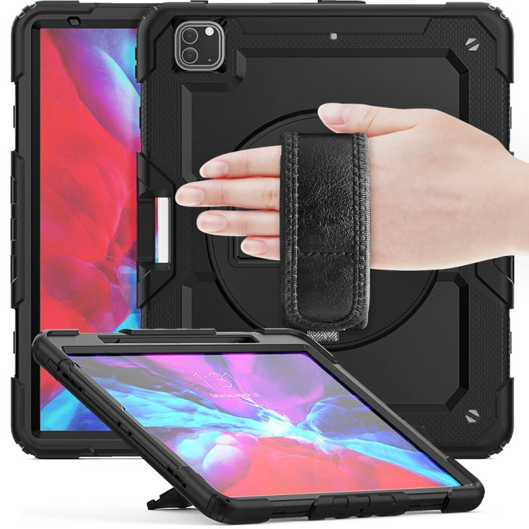 For iPad Pro 13 2024 Silicone Hybrid PC Tablet Protective Case(Black) - iPad Pro 13 2024 Cases by buy2fix | Online Shopping UK | buy2fix