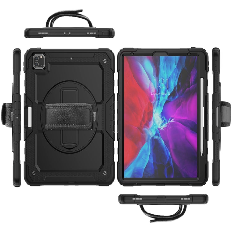 For iPad Pro 13 2024 Silicone Hybrid PC Tablet Protective Case(Black) - iPad Pro 13 2024 Cases by buy2fix | Online Shopping UK | buy2fix