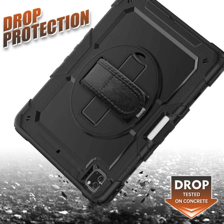 For iPad Pro 13 2024 Silicone Hybrid PC Tablet Protective Case(Black) - iPad Pro 13 2024 Cases by buy2fix | Online Shopping UK | buy2fix