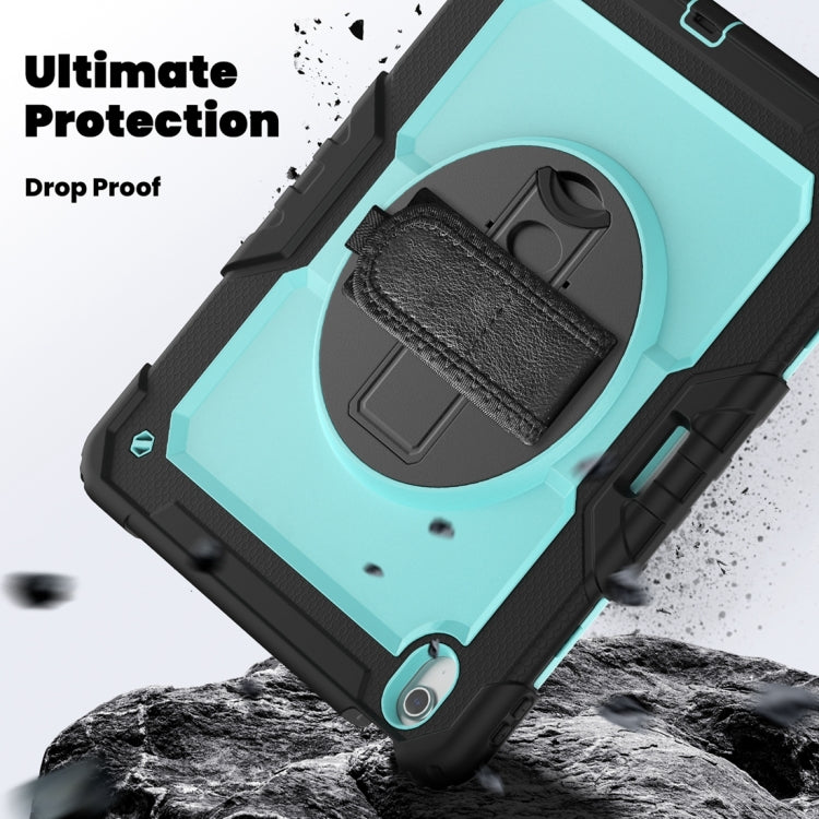 For iPad Air 13 2024 / Air 13 2025 Silicone Hybrid PC Tablet Protective Case(Light Blue+Black) - iPad Air 13 2025 / 2024 Cases by buy2fix | Online Shopping UK | buy2fix