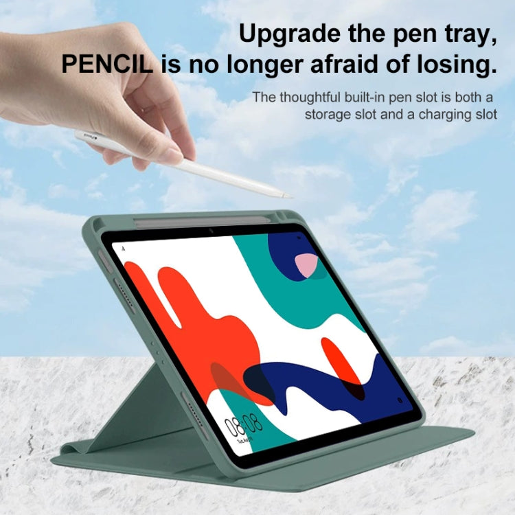 For Huawei MatePad Pro 11 2022 / 2024 Acrylic 360 Degree Rotation Holder Tablet Leather Case(Lavender Purple) by buy2fix