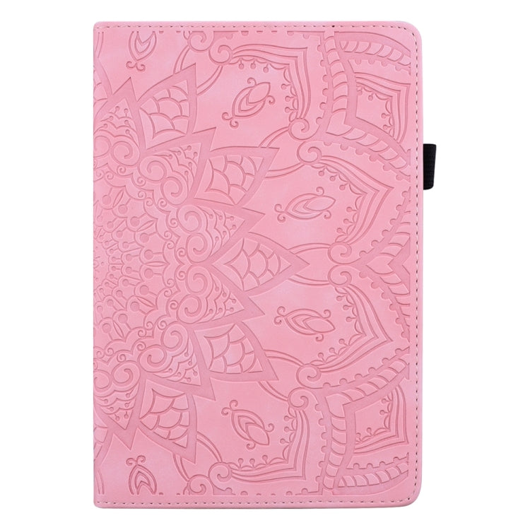For iPad Pro 11 2024 Calf Texture Embossed Leather Tablet Case(Pink) - iPad Pro 11 2024 Cases by buy2fix | Online Shopping UK | buy2fix