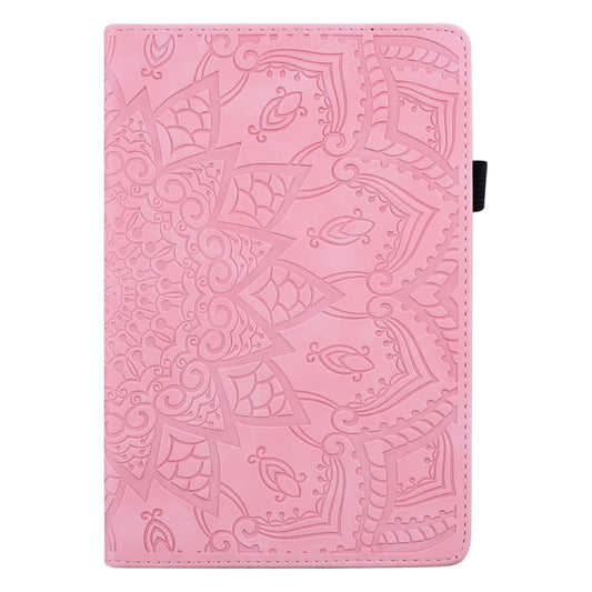 For iPad Pro 11 2025 / 2024 Calf Texture Embossed Leather Tablet Case(Pink) by buy2fix