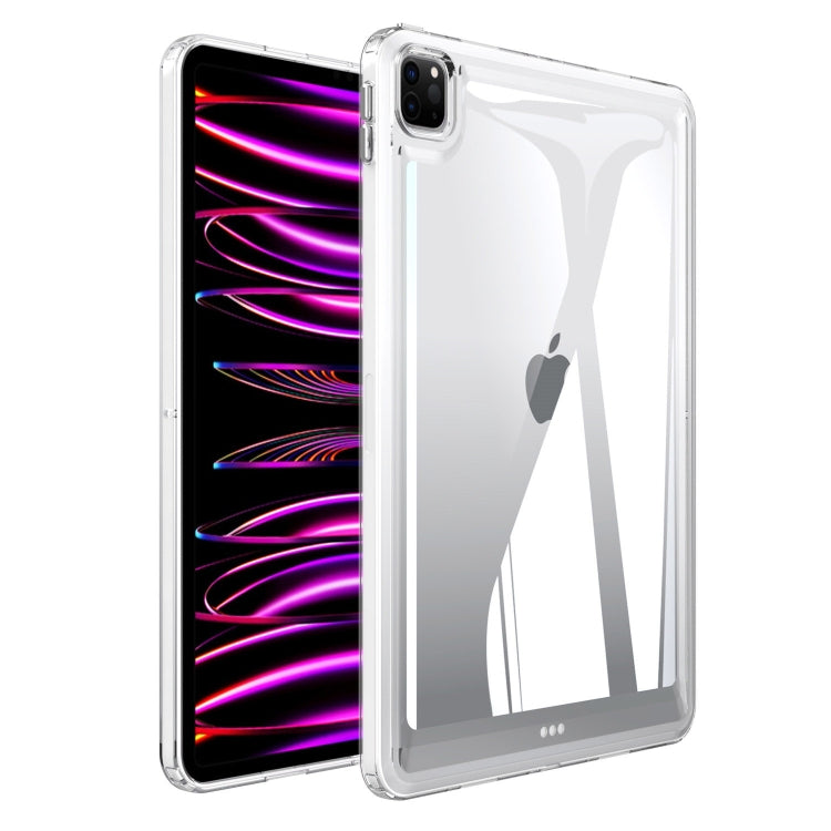 For iPad Pro 12.9 2022 / 2021 / 2020 Transparent Acrylic Tablet Case(Transparent) - iPad Pro 12.9 (2022/2021) Cases by buy2fix | Online Shopping UK | buy2fix