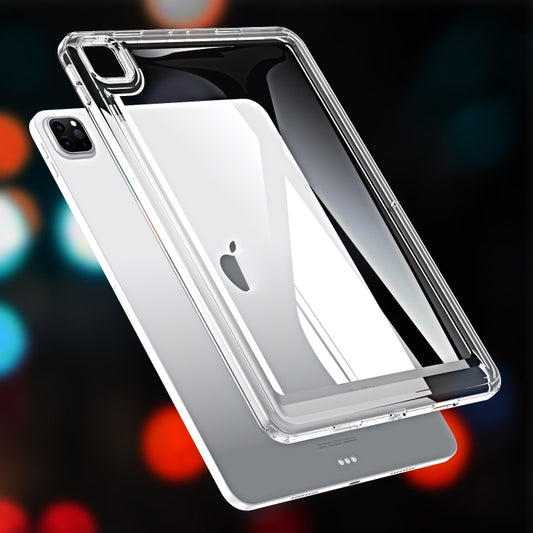 For iPad Pro 12.9 2022 / 2021 / 2020 Transparent Acrylic Tablet Case(Transparent) - iPad Pro 12.9 (2022/2021) Cases by buy2fix | Online Shopping UK | buy2fix