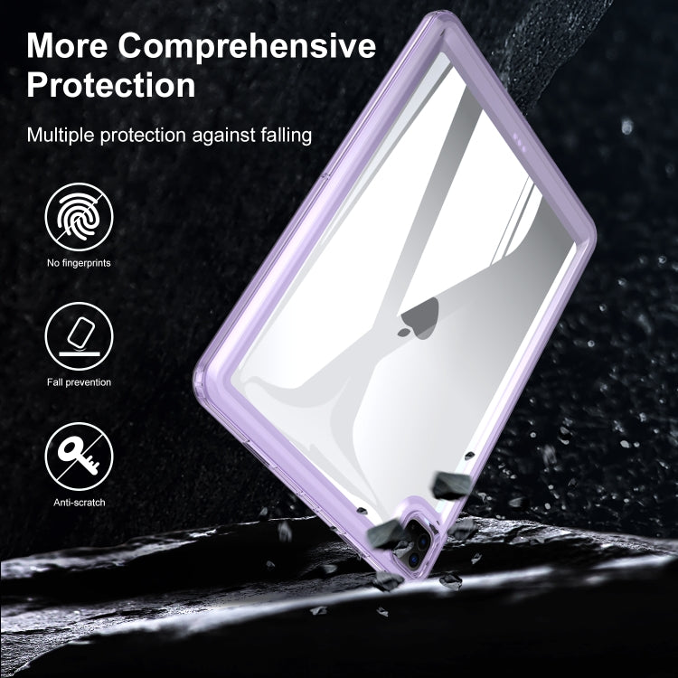 For iPad Pro 12.9 2022 / 2021 / 2020 Transparent Acrylic Tablet Case(Transparent) - iPad Pro 12.9 (2022/2021) Cases by buy2fix | Online Shopping UK | buy2fix