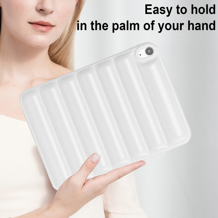 For iPad Air 11 2025 / 2024 Eiderdown Cushion Shockproof Tablet Case(White) - iPad Air 11 2025 / 2024 Cases by buy2fix | Online Shopping UK | buy2fix