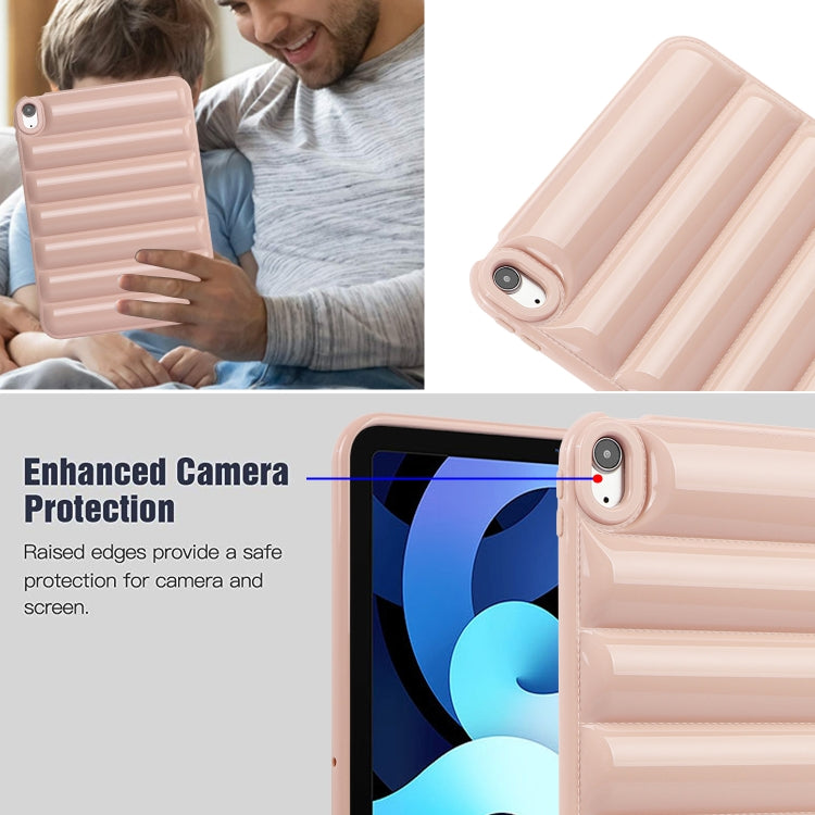 For iPad Air 11 2025 / 2024 Eiderdown Cushion Shockproof Tablet Case(Pink) - iPad Air 11 2025 / 2024 Cases by buy2fix | Online Shopping UK | buy2fix