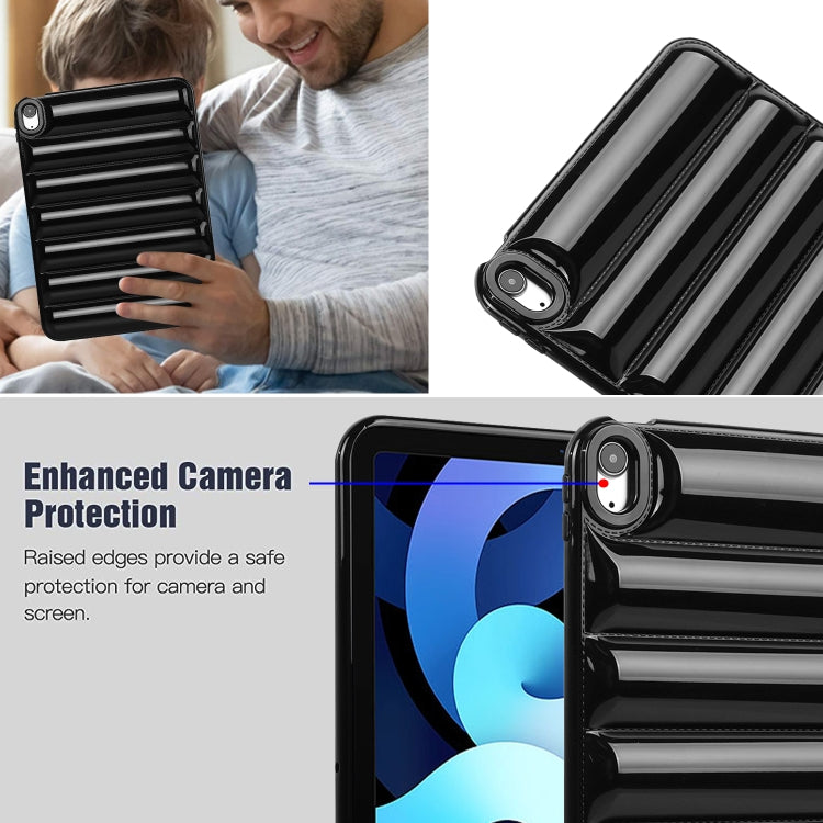 For iPad Air 11 2025 / 2024 Eiderdown Cushion Shockproof Tablet Case(Black) - iPad Air 11 2025 / 2024 Cases by buy2fix | Online Shopping UK | buy2fix