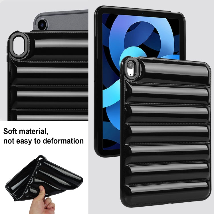 For iPad Air 11 2025 / 2024 Eiderdown Cushion Shockproof Tablet Case(Black) - iPad Air 11 2025 / 2024 Cases by buy2fix | Online Shopping UK | buy2fix