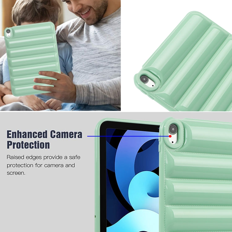 For iPad Air 11 2025 / 2024 Eiderdown Cushion Shockproof Tablet Case(Green) - iPad Air 11 2025 / 2024 Cases by buy2fix | Online Shopping UK | buy2fix
