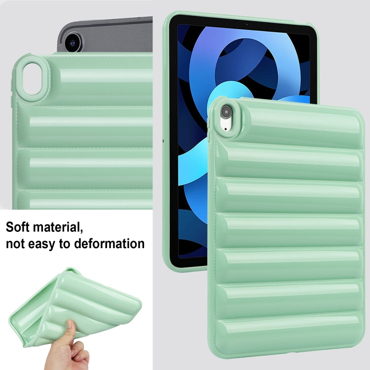 For iPad Air 11 2025 / 2024 Eiderdown Cushion Shockproof Tablet Case(Green) - iPad Air 11 2025 / 2024 Cases by buy2fix | Online Shopping UK | buy2fix