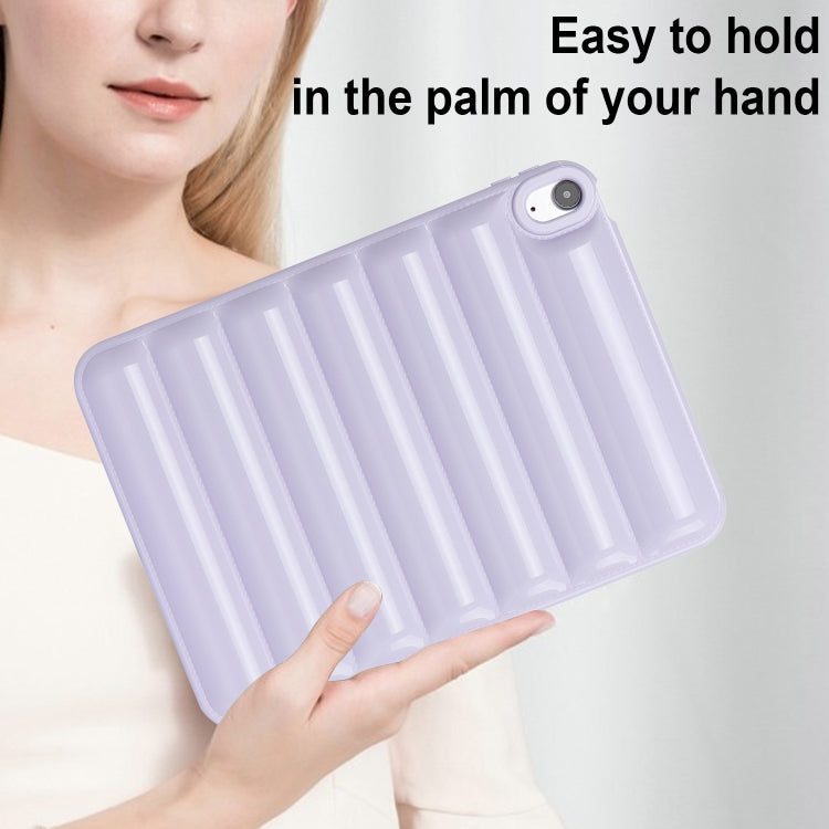 For iPad Air 11 2024 Eiderdown Cushion Shockproof Tablet Case(Purple) - iPad Air 11 2024 Cases by buy2fix | Online Shopping UK | buy2fix