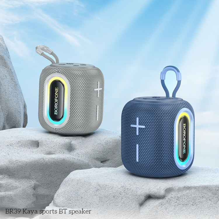 Borofone BR39 Portable Kaya Sports BT Speaker(Blue) - Desktop Speaker by Borofone | Online Shopping UK | buy2fix