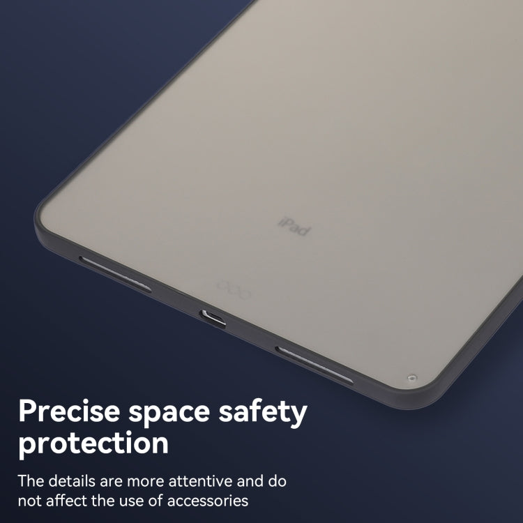 For iPad Air 13 2025 / 2024 Skin Feel 2 in 1 PC Hybrid TPU Tablet Case(Black) - iPad Air 13 2025 / 2024 Cases by buy2fix | Online Shopping UK | buy2fix