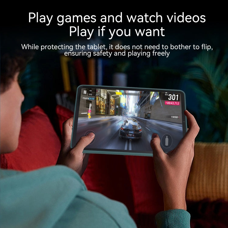 For iPad Air 13 2025 / 2024 Skin Feel 2 in 1 PC Hybrid TPU Tablet Case(Green) - iPad Air 13 2025 / 2024 Cases by buy2fix | Online Shopping UK | buy2fix