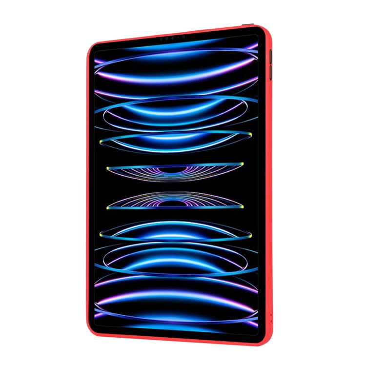 For iPad Pro 12.9 2022/2021/2020/2018 Skin Feel 2 in 1 PC Hybrid TPU Tablet Case(Red) - iPad Pro 12.9 (2022/2021) Cases by buy2fix | Online Shopping UK | buy2fix