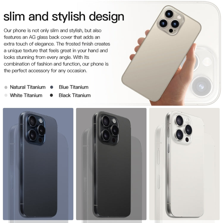 i15 Pro Max / Q5A, 6GB+128GB, 6.5 inch Screen, Face Identification, Android 10 MTK6762 Octa Core, OTG, NFC, Network: 4G, Dual SIM(Titanium White) - by buy2fix | Online Shopping UK | buy2fix