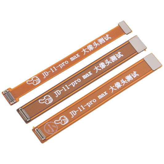 For iPhone 11 Pro 3pcs/Set Rear Camera Extension Test Flex Cable by buy2fix