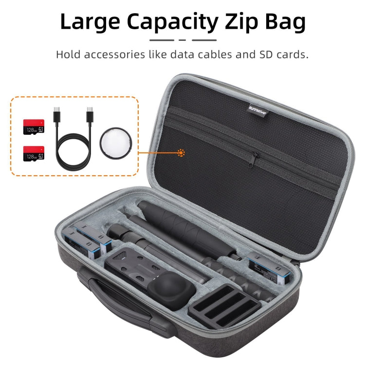 For Insta360 X4 / X5 Sunnylife Carrying Case Handbag, Model:X4-B812 Mini Camera Bag - Case & Bags by Sunnylife | Online Shopping UK | buy2fix