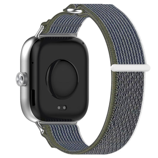 For Xiaomi Smart Band 9 Pro / 8 Pro Loop Nylon Watch Band(Green Grey) by buy2fix