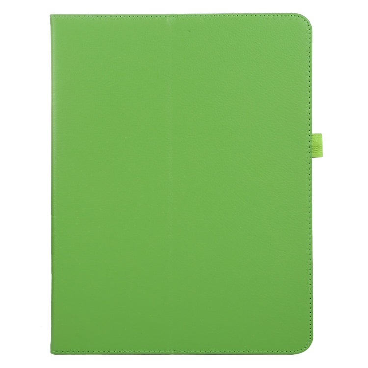 For iPad Air 11 2025 / 2024 Litchi Texture Solid Color Leather Tablet Case(Green) - iPad Air 11 2025 / 2024 Cases by buy2fix | Online Shopping UK | buy2fix
