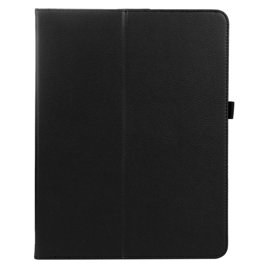 For iPad Pro 11 2025 / 2024 Litchi Texture Solid Color Leather Tablet Case(Black) by buy2fix