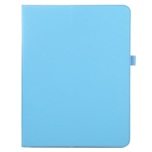 For iPad Pro 13 2025 / 2024 Litchi Texture Solid Color Leather Tablet Case(Sky Blue) by buy2fix