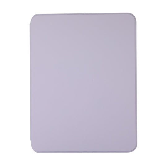 For iPad Pro 11 2025 / 2024 2 in 1 Acrylic Split Rotating Leather Tablet Case(Lavender) by buy2fix