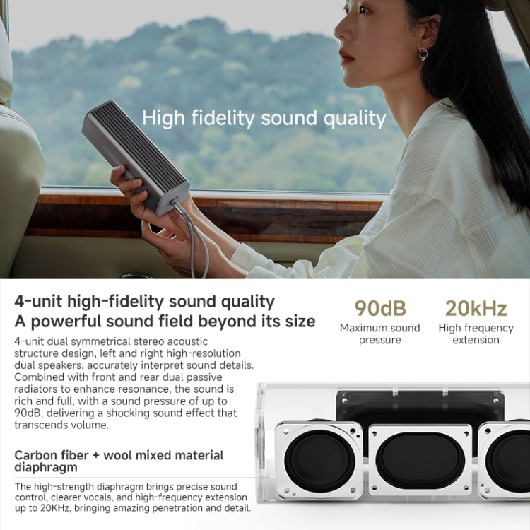 Xiaomi Sound Move Portable Bluetooth Speaker, US Plug(Silver Grey) - Desktop Speaker by Xiaomi | Online Shopping UK | buy2fix