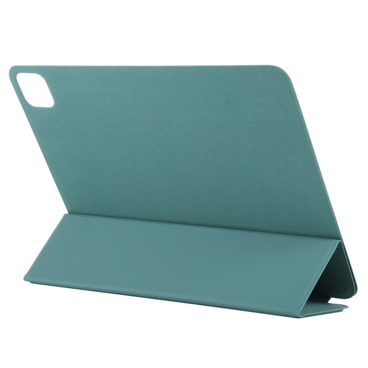 For iPad Pro 13 2024 Double-sided Clip Non-buckle Magnetic PU Smart Tablet Case(Green) - iPad Air 13 2025 / 2024 Cases by buy2fix | Online Shopping UK | buy2fix