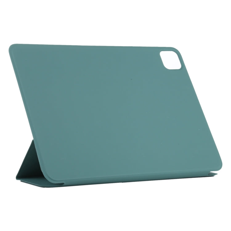 For iPad Pro 13 2024 Double-sided Clip Non-buckle Magnetic PU Smart Tablet Case(Green) - iPad Air 13 2025 / 2024 Cases by buy2fix | Online Shopping UK | buy2fix