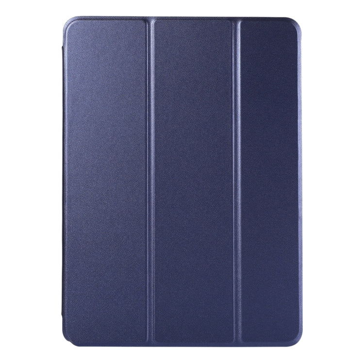 For iPad Pro 13 2024 Double-sided Clip Non-buckle Magnetic PU Smart Tablet Case(Dark Blue) - iPad Air 13 2025 / 2024 Cases by buy2fix | Online Shopping UK | buy2fix