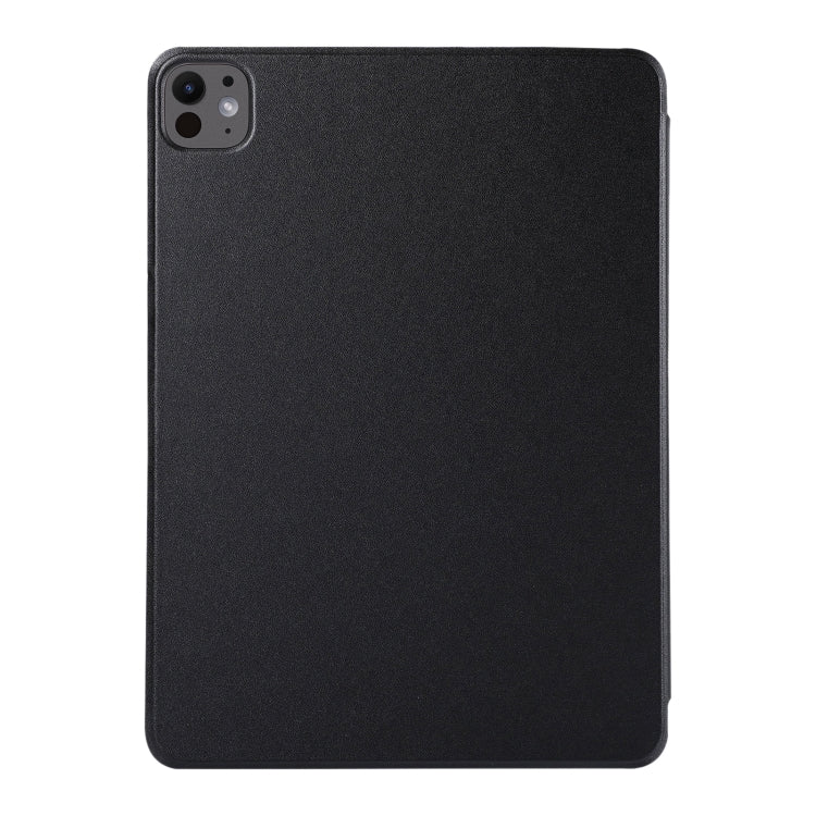 For iPad Pro 13 2024 Double-sided Clip Non-buckle Magnetic PU Smart Tablet Case(Black) - iPad Air 13 2025 / 2024 Cases by buy2fix | Online Shopping UK | buy2fix