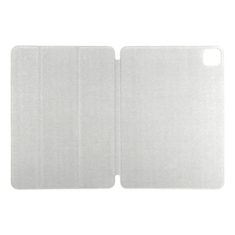 For iPad Pro 13 2024 Double-sided Clip Non-buckle Magnetic PU Smart Tablet Case(Gold) - iPad Air 13 2025 / 2024 Cases by buy2fix | Online Shopping UK | buy2fix