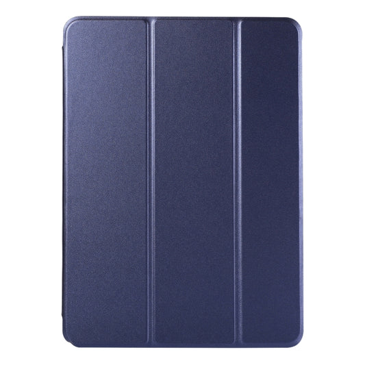 For iPad Pro 11 2025 / 2024 Double-sided Clip Non-buckle Magnetic PU Smart Tablet Case(Dark Blue) by buy2fix