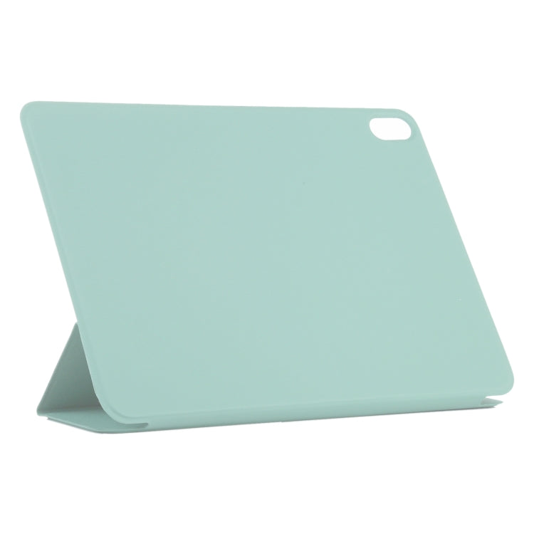 For iPad Air 11 2025 / 2024 Double-sided Clip Non-buckle Magnetic PU Smart Tablet Case(Light Green) - iPad Air 11 2025 / 2024 Cases by buy2fix | Online Shopping UK | buy2fix