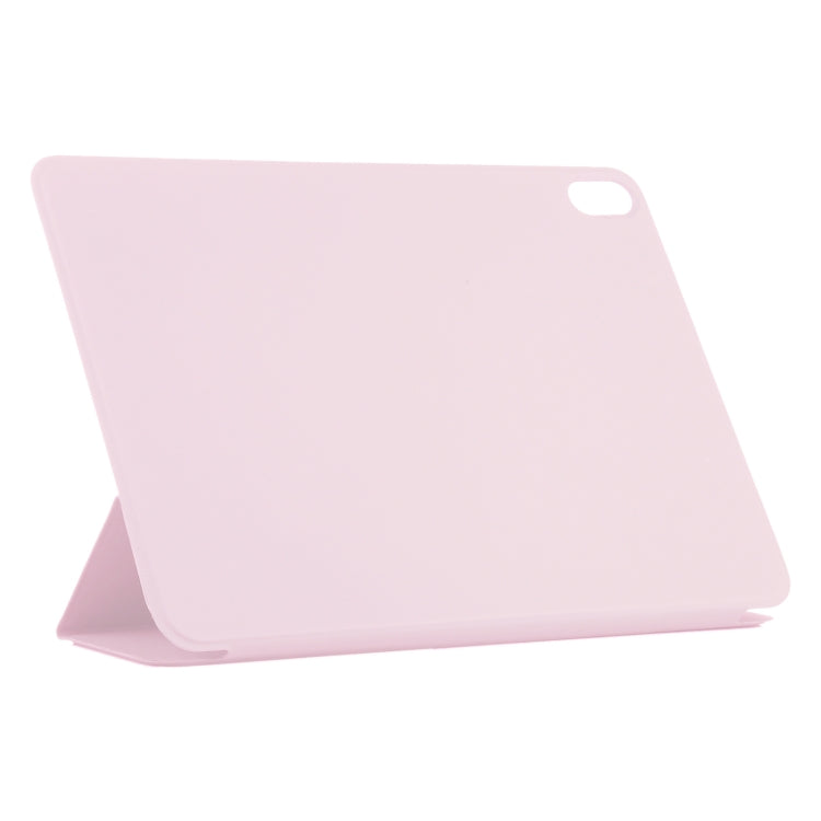 For iPad Air 11 2025 / 2024 Double-sided Clip Non-buckle Magnetic PU Smart Tablet Case(Pink) - iPad Air 11 2025 / 2024 Cases by buy2fix | Online Shopping UK | buy2fix
