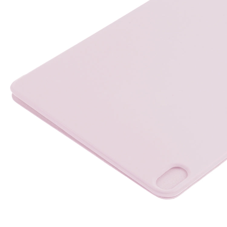 For iPad Air 11 2025 / 2024 Double-sided Clip Non-buckle Magnetic PU Smart Tablet Case(Pink) - iPad Air 11 2025 / 2024 Cases by buy2fix | Online Shopping UK | buy2fix