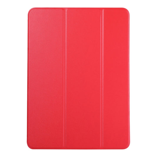 For iPad Air 11 2025 / 2024 Double-sided Clip Non-buckle Magnetic PU Smart Tablet Case(Red) by buy2fix