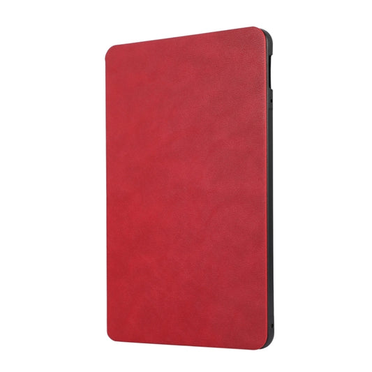 For iPad Pro 11 2025 / 2024 TPU Flip Tablet Protective Leather Case(Red) by buy2fix