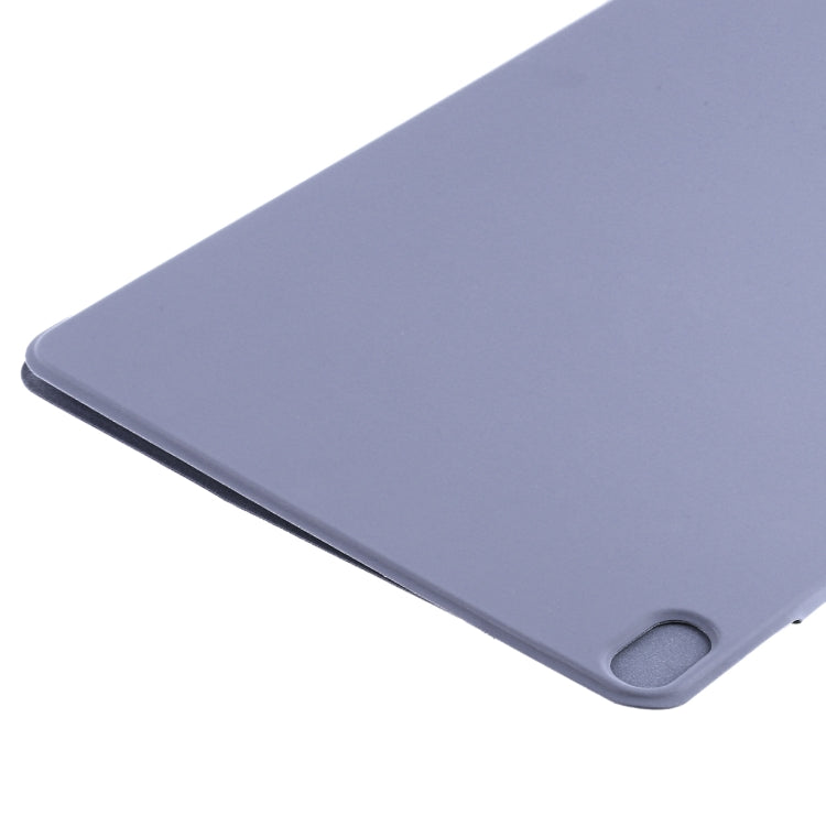 For iPad Air 11 2025 / 2024 Double-sided Clip Fixed Buckle Magnetic PU Leather Smart Tablet Case(Purple) - iPad Air 11 2025 / 2024 Cases by buy2fix | Online Shopping UK | buy2fix