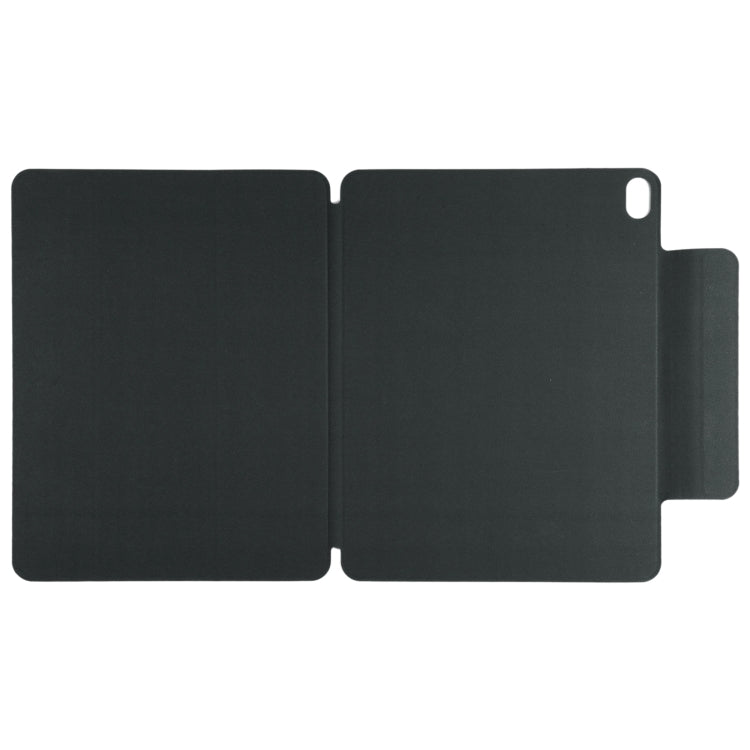 For iPad Air 13 2025 / 2024 Double-sided Clip Fixed Buckle Magnetic PU Leather Smart Tablet Case(Black) - iPad Air 13 2025 / 2024 Cases by buy2fix | Online Shopping UK | buy2fix