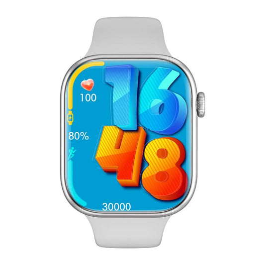 WS11 MAX 2.2 inch Fitness Sport Smart Watch, Support Bluetooth Call / Sleep / Blood Oxygen / Heart Rate / Blood Pressure Health Monitor(Silver) by buy2fix