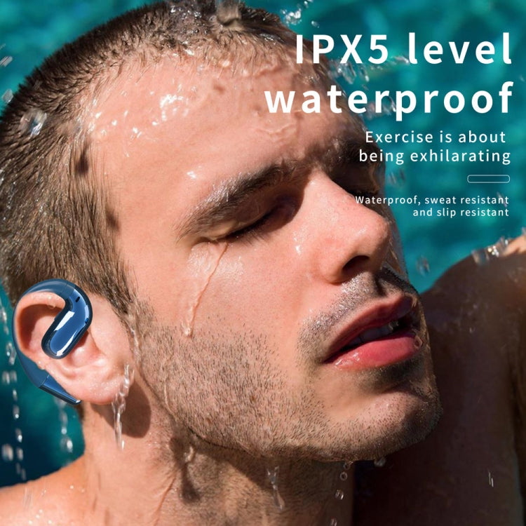 Hileo F15 TWS Touch Control IPX5 Waterproof Wireless Earphone(Blue) by Hileo