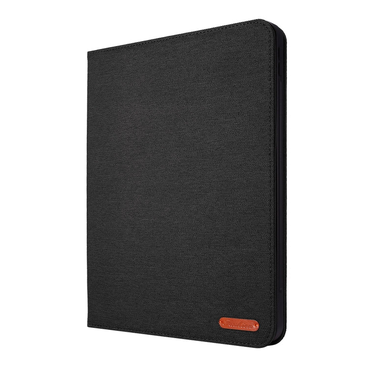 For iPad Air 13 2025 / 2024 Fabric Leather Tablet Case(Black) - iPad Air 13 2025 / 2024 Cases by buy2fix | Online Shopping UK | buy2fix