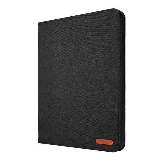 For iPad Air 13 2025 / 2024 Fabric Leather Tablet Case(Black) by buy2fix