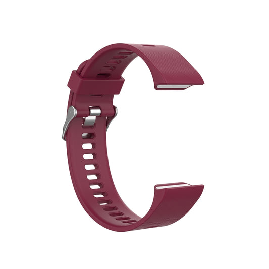 For Garmin Forerunner 35/30/35J/ForeAthlete 35J xDfind Silicone Watch Band(Wine Red) by xDfind